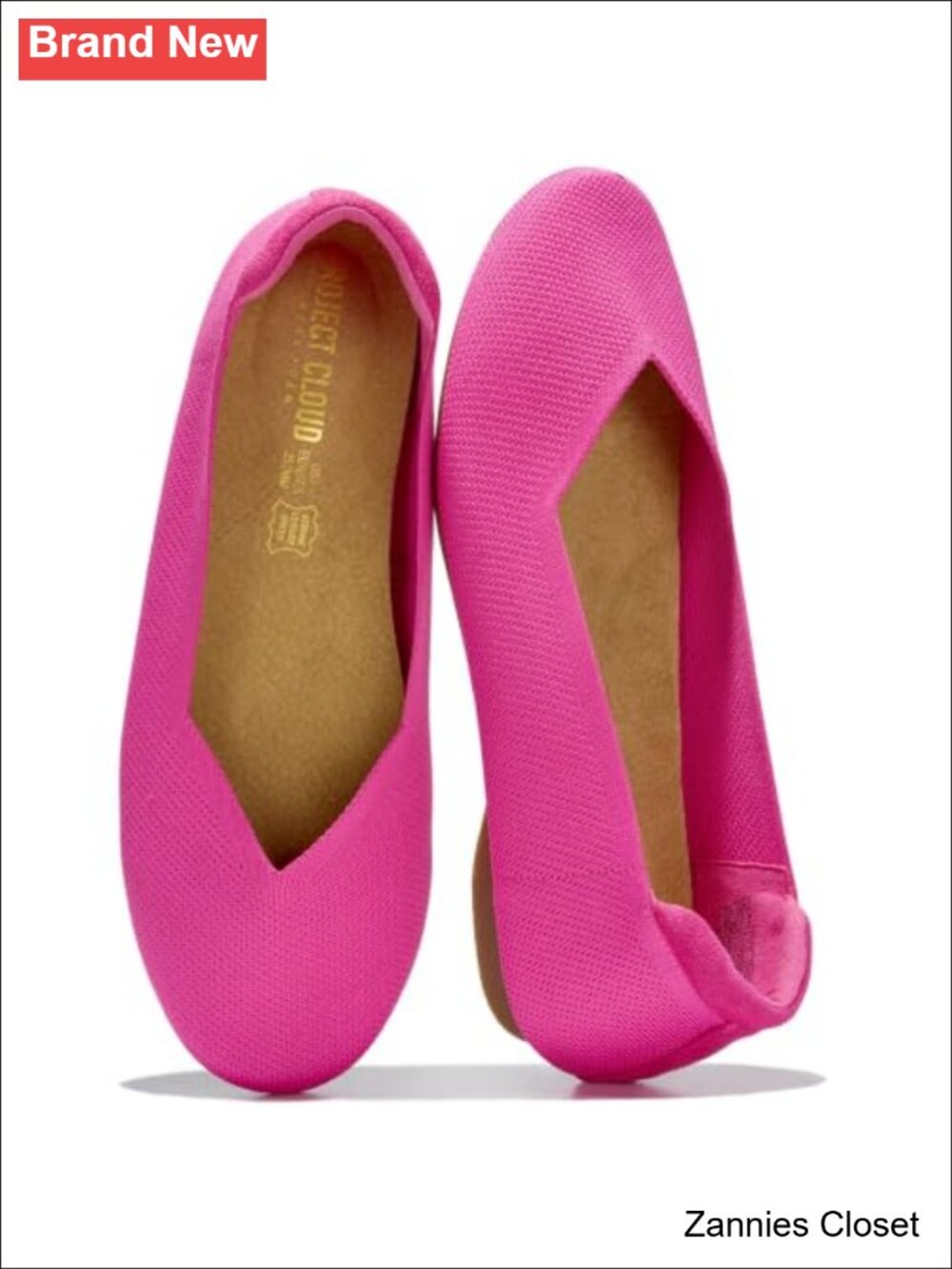 🤠 Ballet Flats for Women Memory Foam Slip On Comfort Flats